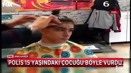Liseli Gencin Polis Tarafından Vurulma Anının Görüntüsü Ortaya Çıktı
