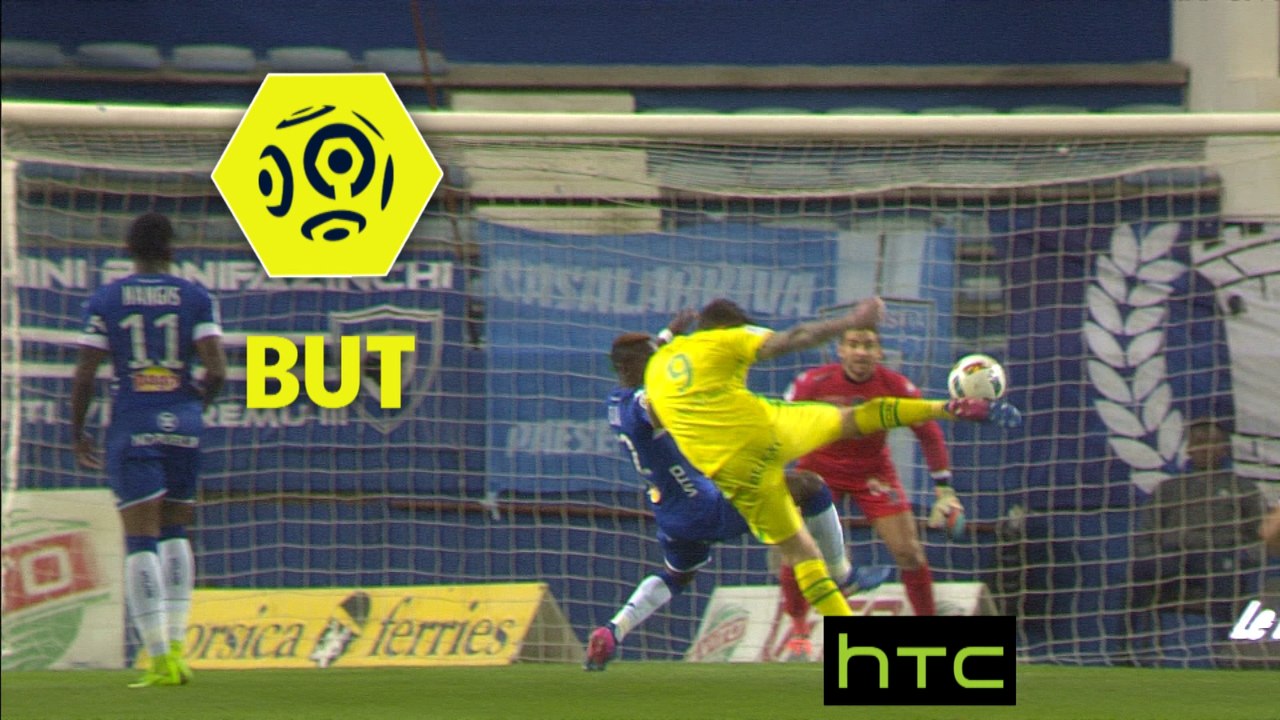 But Emiliano SALA (78ème) / SC Bastia - FC Nantes - (2-2) - (SCB-FCN) / 2016-17