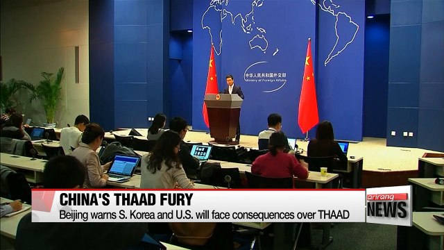 S. Korea-China relations continue to worsen over THAAD deployment