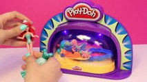 Play Doh Disney Princess Ariel The Little Mermaid and Play Doh Aquarium Hasbro Toys