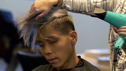 Asian hair blonde transformation
