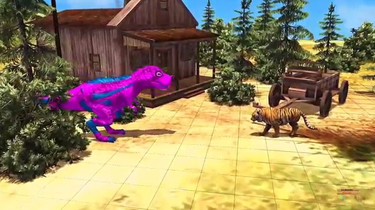 Surprise eggs learning animals names - Colors animals frozen elsa finger Family 3d rhymes