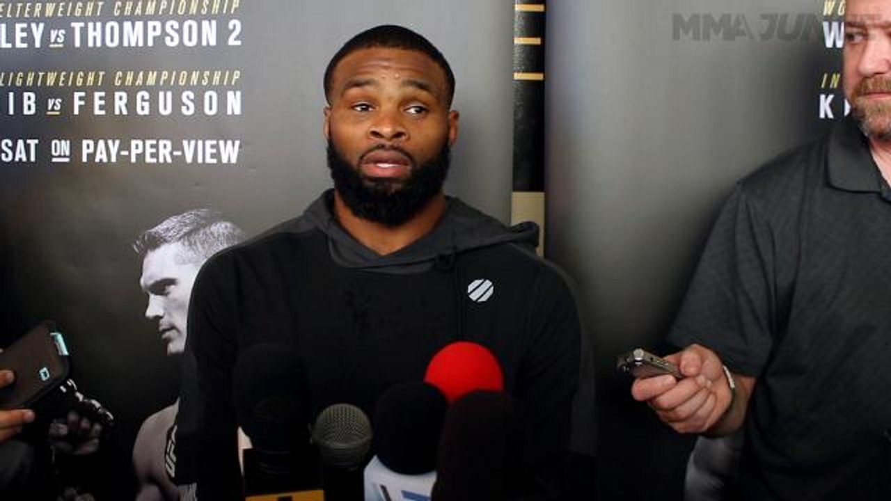 Don't ask him about GSP – Tyron Woodley avoiding any potential distractions ahead of UFC 209