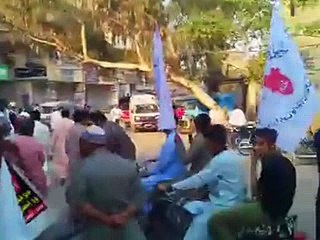 Protest Against Bomb Blast Inside LAL SHAHBAZ QALANDER BY ANJUMAN SERFROSHAN-E-ISLAM(REG.)PAK.