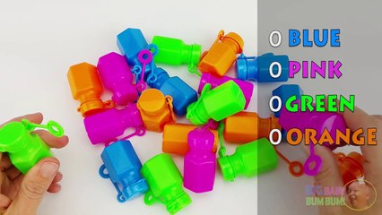 Learn Colours with Blowing Bubbles! Fun Learning Contest!