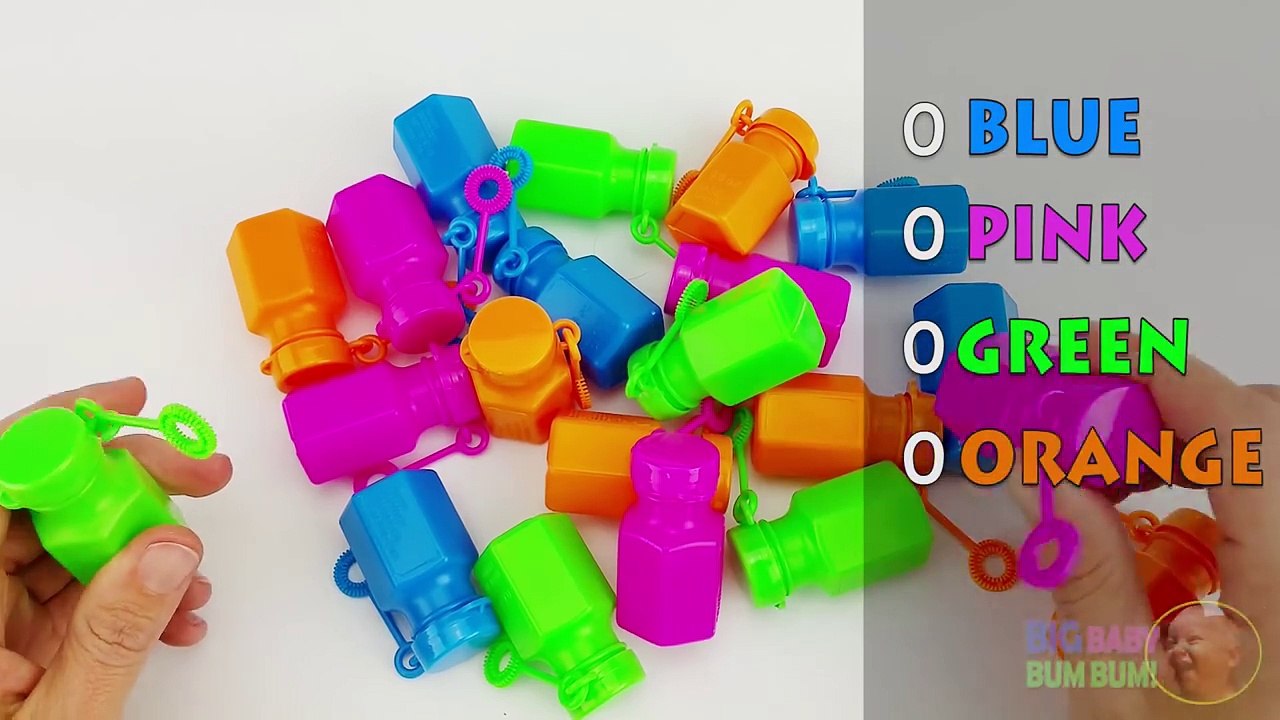 Learn Colours with Blowing Bubbles! Fun Learning Contest!