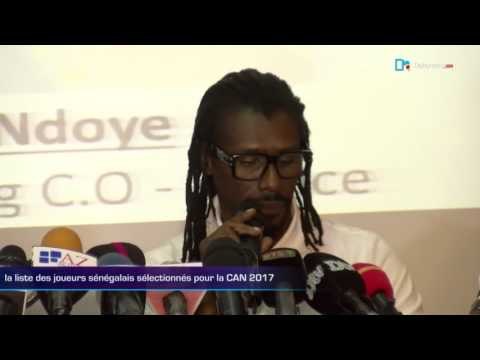 la liste des joueurs sénégalais sélectionnés pour la CAN 2017