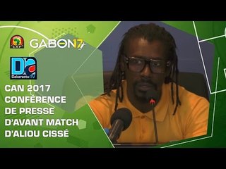Conférence de presse d’avant match d’Aliou Cissé