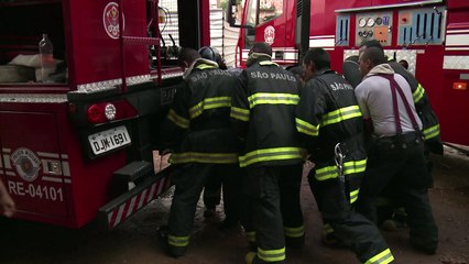 Incendio consume cincuenta casas en favela de Sao Paulo