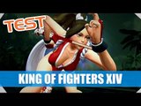 The King of Fighters XIV un TEST coup de poing