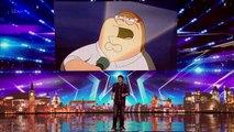 Britains Got Talent 2016 S10E03 Craig Ball Hilarious Impressionist Singer
