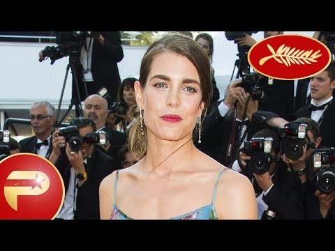 Cannes 2015 - Charlotte Casiraghi radieuse pour la montée des marches