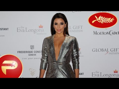 Cannes 2015 - Eva Longoria marraine rayonnante de la soirée Global Gift