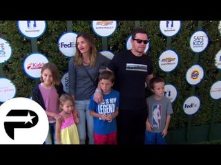 Drew Barrymore et Mark Wahlberg en famille pour le Safe Kids Day