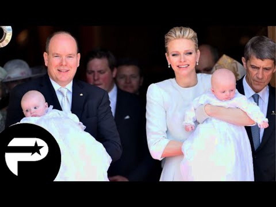 Monaco : Baptême pour Jacques et Gabriella et bain de foule pour Albert et Charlene