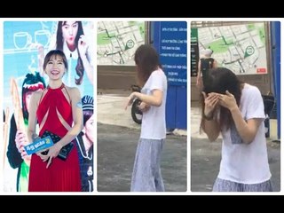 Sau khi giảm 6kg liền, nhìn ảnh chụp trộm mới nhất của Hari Won ai cũng sốc