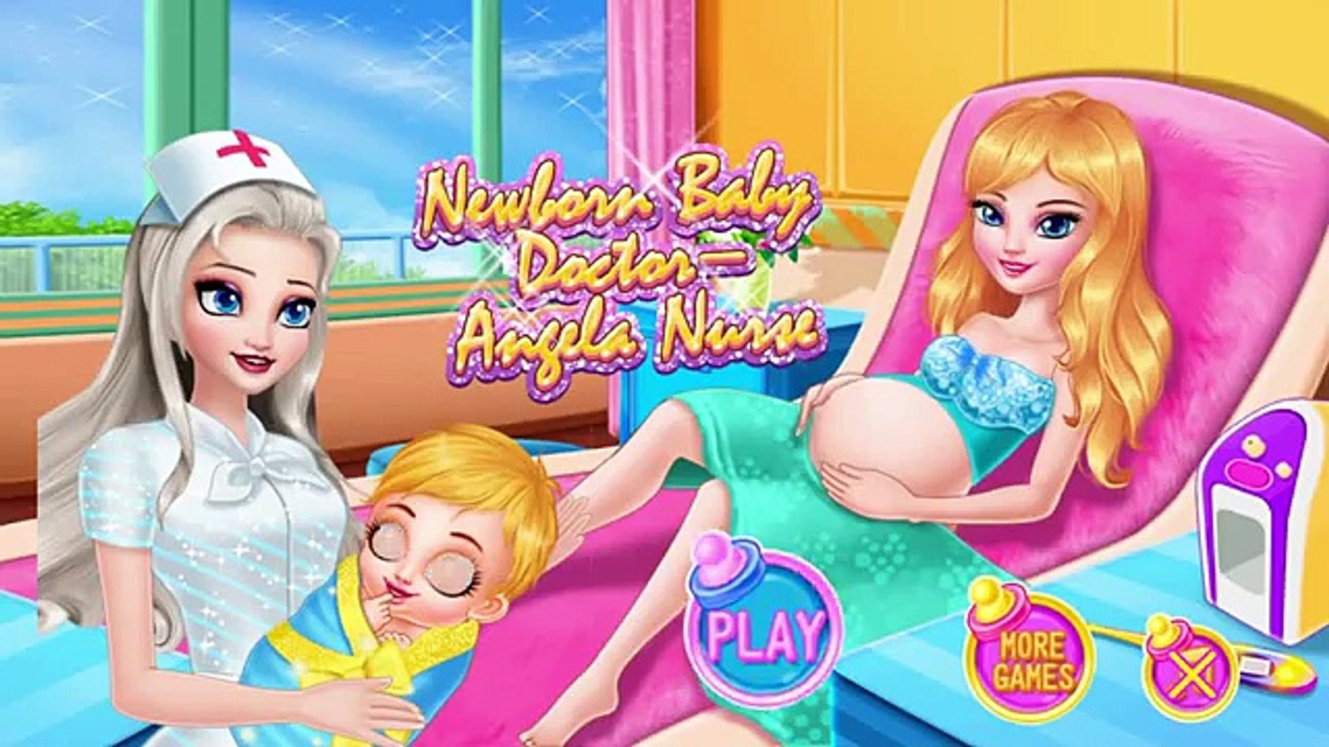 pregnant barbie games giving birth
