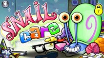 Spongebob Squarepants Snail Care - Cartoon Movie Game for Kids new HD - New Spongebob Sna