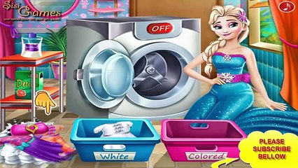 watch the best disney games frozen Elsa laundry day gameplay new New