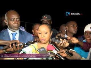Awa Ndiaye patronne de la commission de protection des données personnelles  les caméras de survei