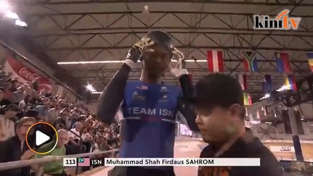 Video: Kayuhan Shah Firdaus raih gangsa di Piala Dunia LA