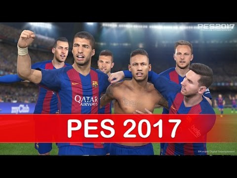 PES 2017 MONTRE SES STARS