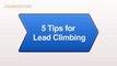 5 Tips for Lead Climbing _ Rock Climbing-YZJZ_poMdoI