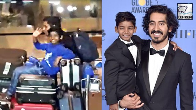 Sunny Pawar SPOTTED At Mumbai Airport After Oscars 2017 | Lion | Dev Patel