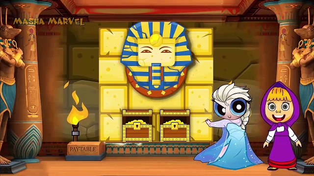 Собака пеппа Маша и Медведь Человек-Паук против замороженные elsa Маша плачет, когда она украла ее