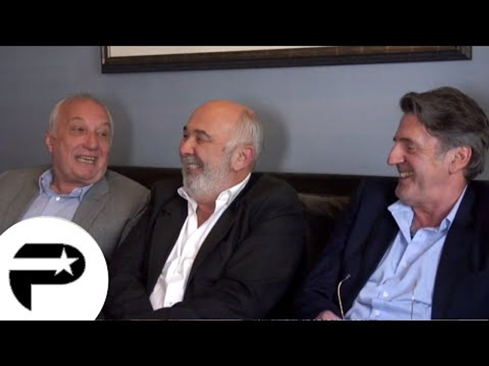 Daniel Auteuil, Gérard Jugnot et François Berléand en interview pour la sortie de "Entre Amis"