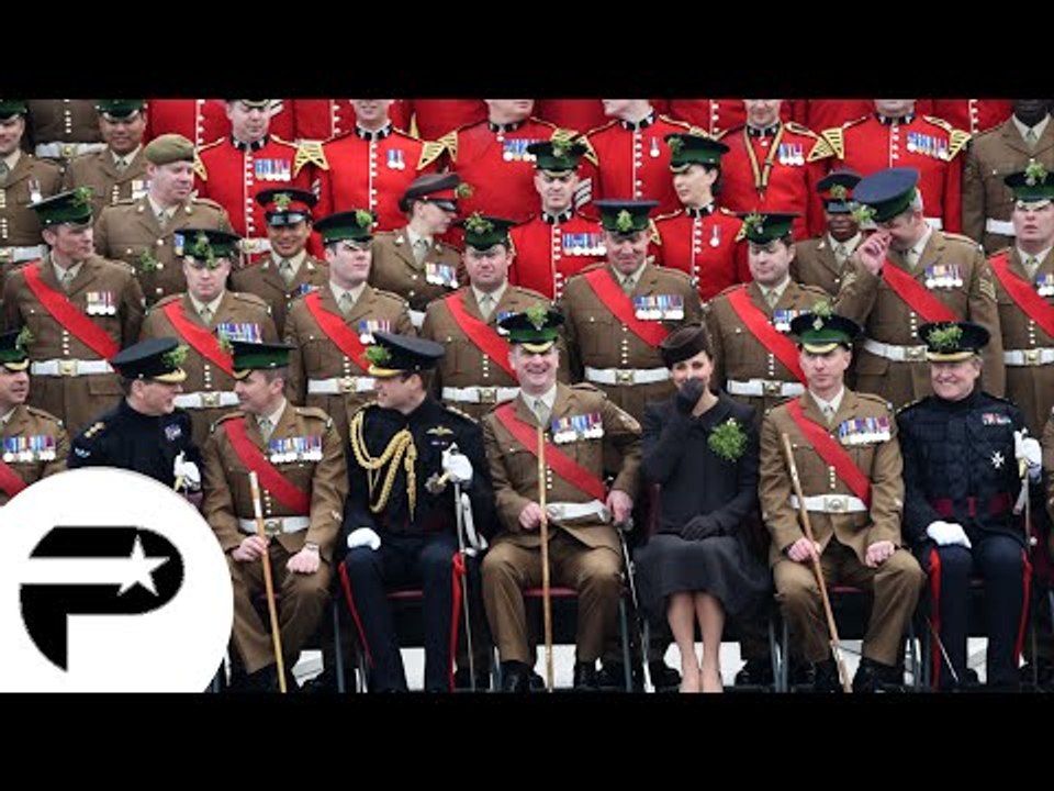 Kate Middleton, enceinte, fleurit la Saint Patrick...