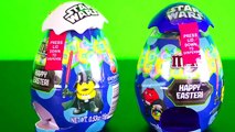 Ataques de Star Wars Huevos Sorpresa de Chocolate | Darth Vader | R2D2 | Golosinas y Dulces y Juguetes Revi