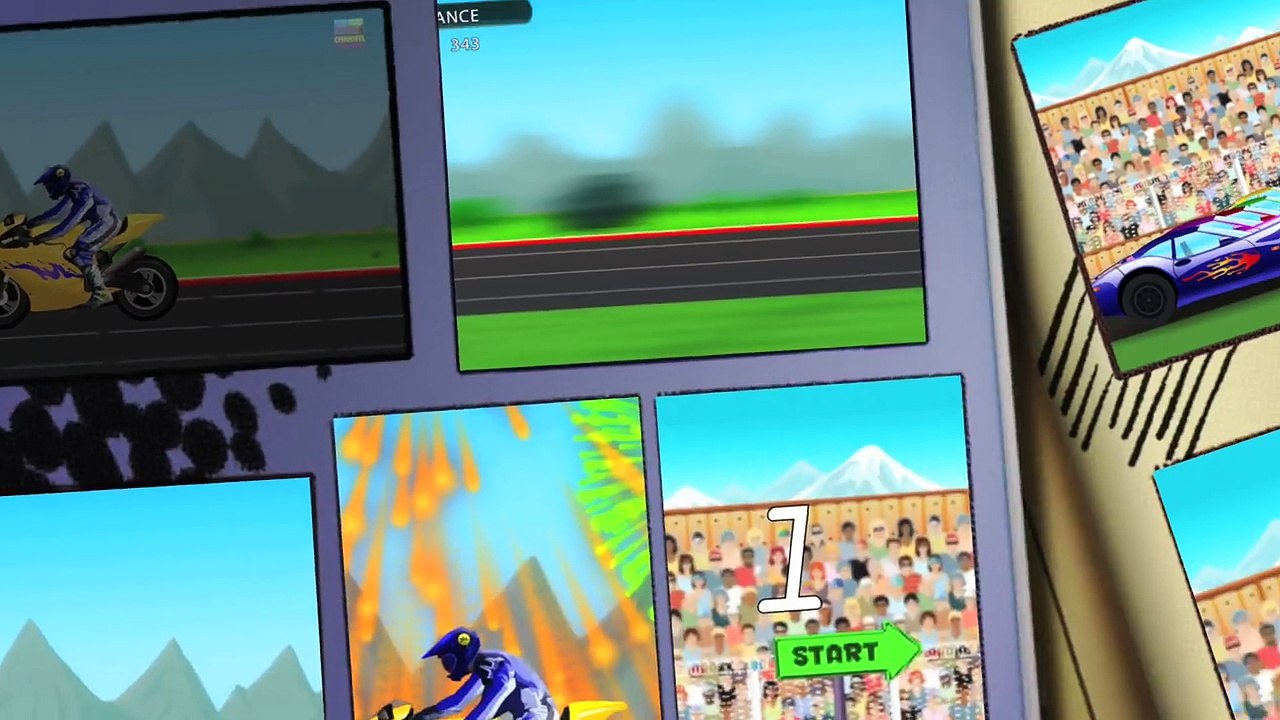 Sports car _ cartoon cars compilation _ kids sports car racing-gIvA6ofbL7k