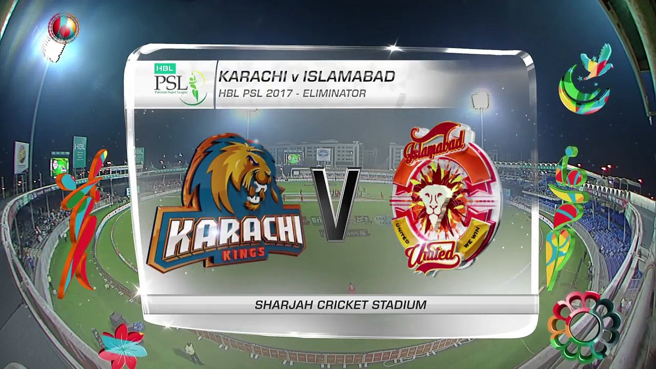 Islamabad United Vs Karachi Kings Highlights Psl 2017 Play Off 2
