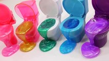 Baby ToY Skin Paints Glue Slime Water Balloon Poop Learn Colors Slime Syringe Sand