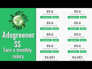 Adsgreener - Adsgreener Money Earn Money Group 1 - 14 Sign Up Now free