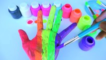 Узнать цвета для детей, боди детские стишки Finger семья учим цвета для детей