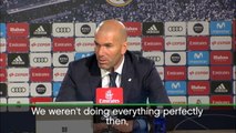 Zidane admits to Madrid form slump