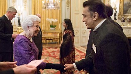 Kamal Haasan Meets Queen Elizabeth