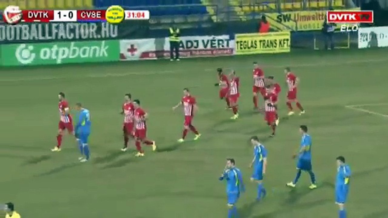 Diosgyori 2:0 Cegled  (1 March  Hungarian Cup.)