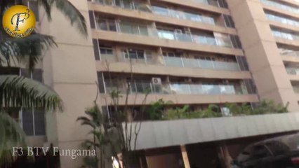 Abhishek Bachchan At Suniel Shetty House