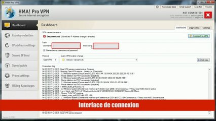Tutoriel pour bien démarrer avec HideMyAss