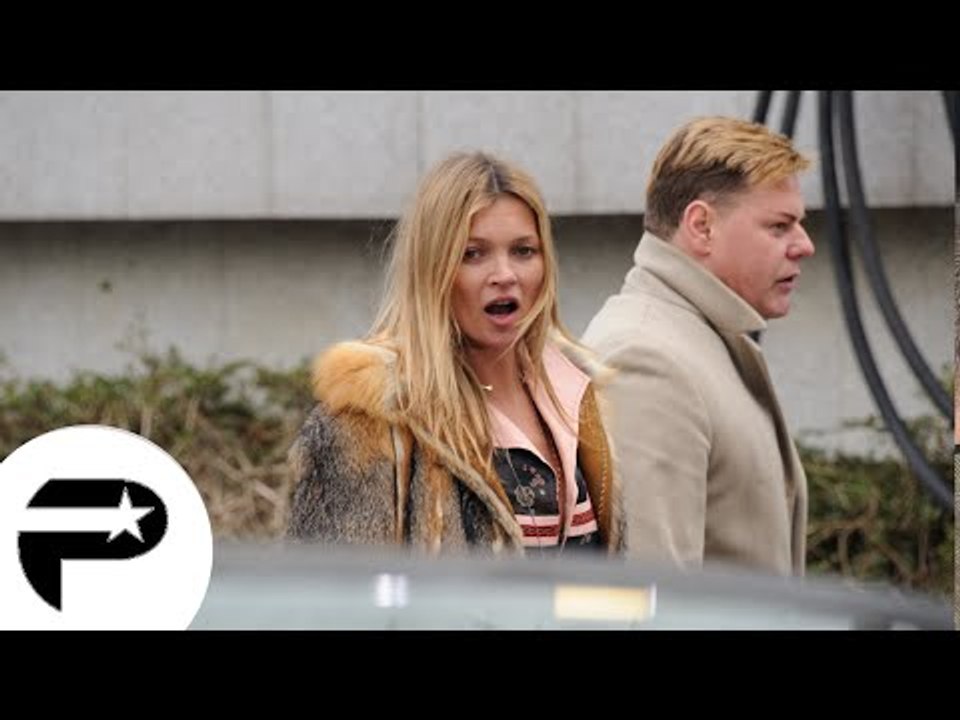 Fashion Week : Kate Moss, stylée pour le show Louis Vuitton