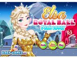 Эльза королевский бал сделать более игры , веселые игры для детей , игра для детей , игра для C