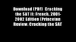 Download [PDF]  Cracking the SAT II: French, 2001-2002 Edition (Princeton Review: Cracking the SAT
