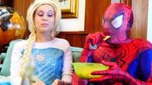 SuperHeroes Babies Crying Soccer Spiderman Superman Baby Hulk Frozen Elsa Baby Crying Fun