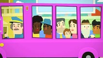 The Wheels on The Bus Go Round And Round Song | 5 Songs | Nursery Rhymes | Kids Songs | Baby Songs