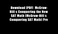 Download [PDF]  McGraw-Hill s Conquering the New SAT Math (McGraw-Hill s Conquering SAT Math) Pre