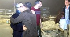 Tahliye Olan Barbaros Şansal'ı Cezaevi Çıkışı 3 Kişi Karşıladı