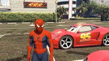 Lightning McQueen Transportation & Mack Truck Spiderman, KIDS Cartoon, Fun Nursery Rhymes